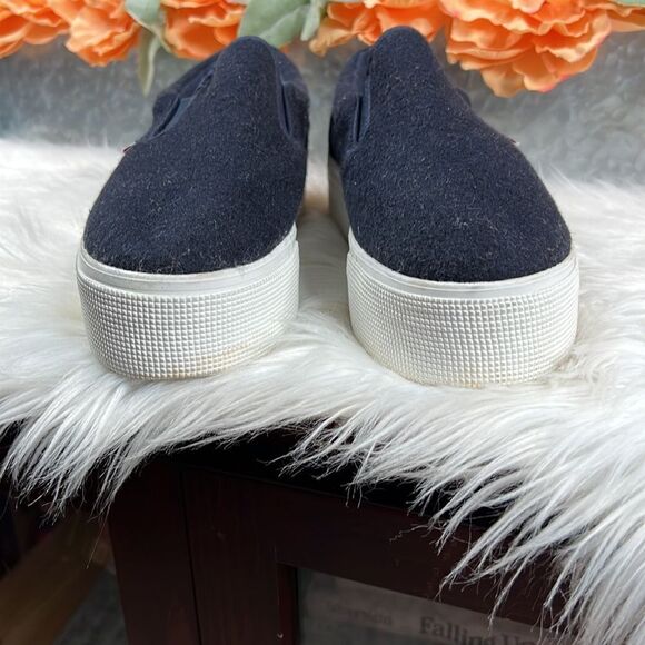 Superga Platform Wool/Poly Sneakers - Picture 3 of 11